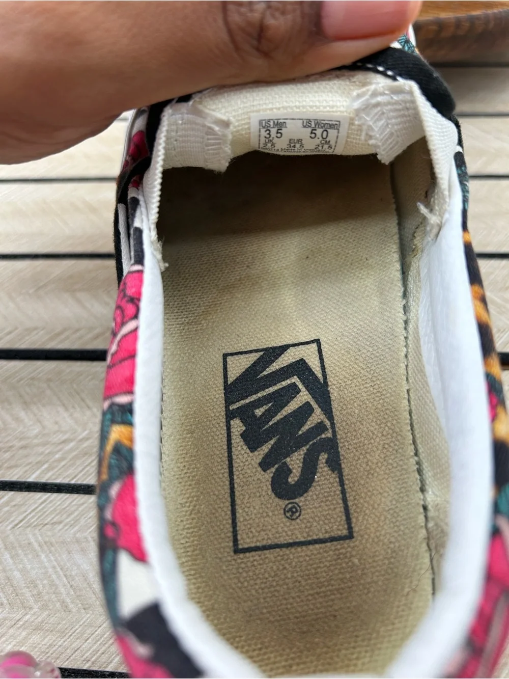 Vans Classic Slip-On 'Rose Animal Checkerboard'
